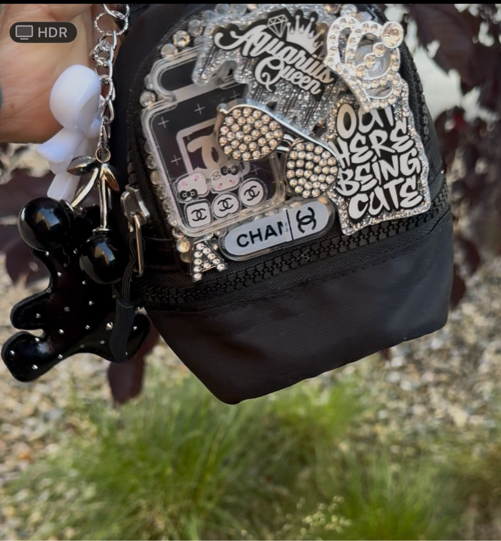 Custom wristlet backpack