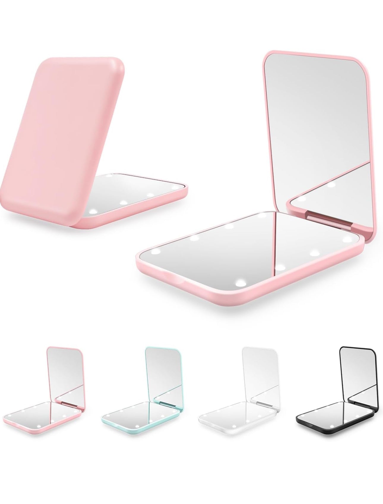 Custom led compact mirror