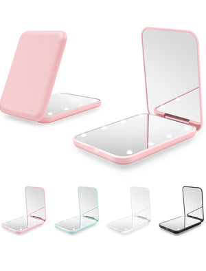 Custom led compact mirror