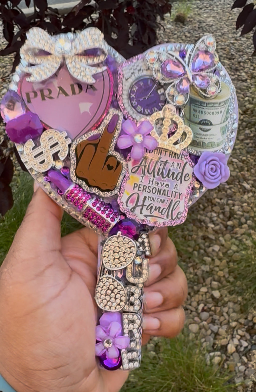Custom heart mirror