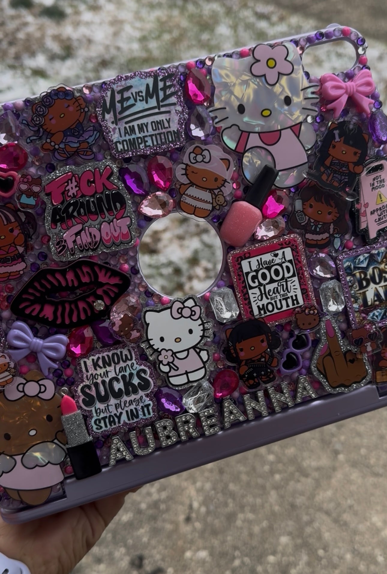 Custom iPad laptop case