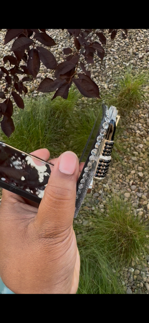 Custom led compact mirror